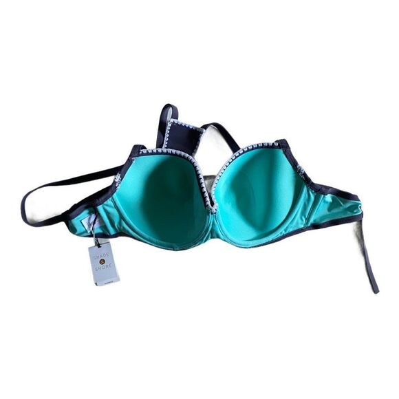 SHADE
& Shore Women's Purple Bikini Top 36DD - Picture 4 of 8